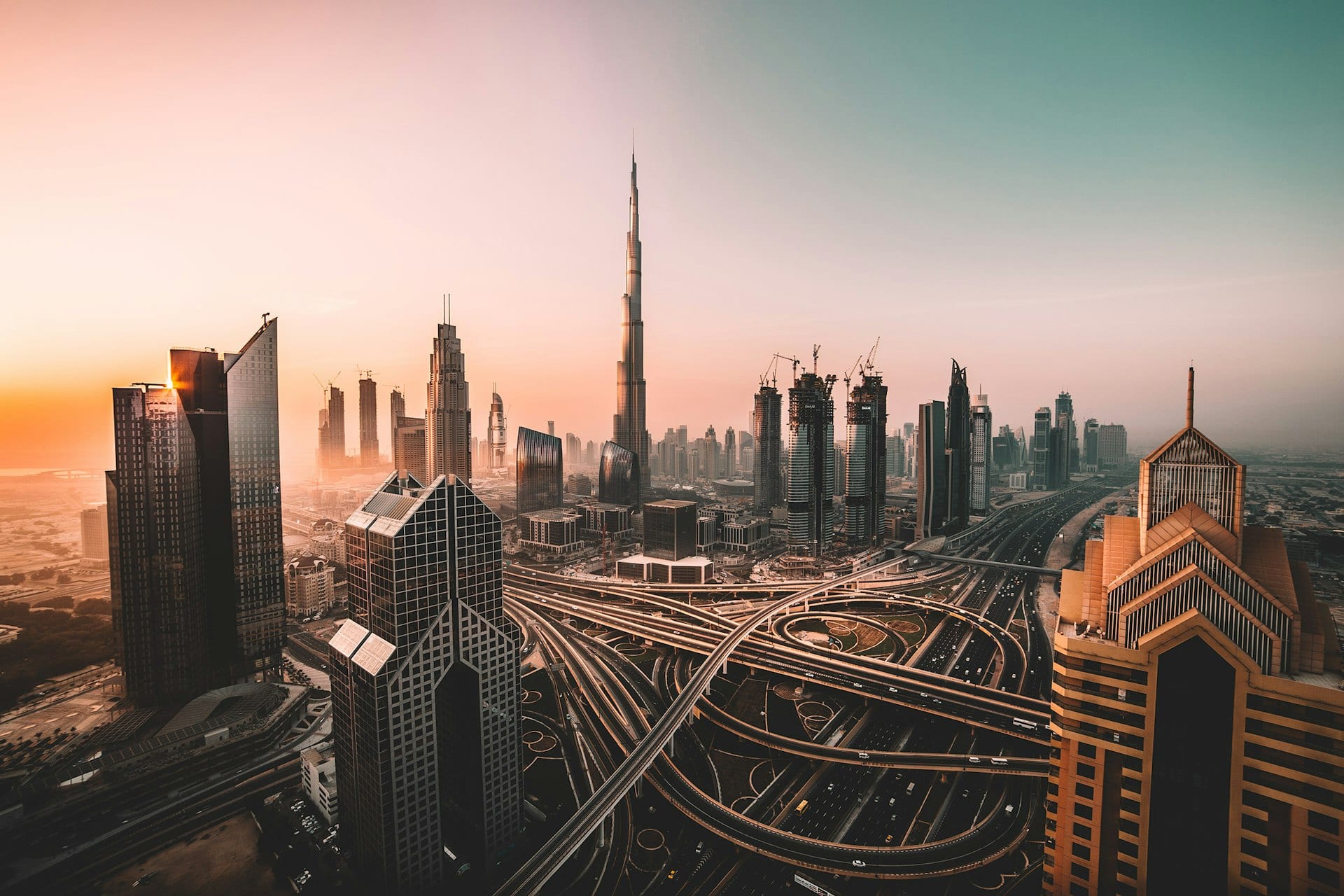 Dubai City Lights
